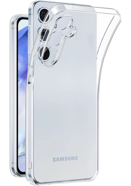 Samsung Galaxy A16 Uyumlu Yumuşak Esnek 3D Süper Şeffaf Silikon Kılıf