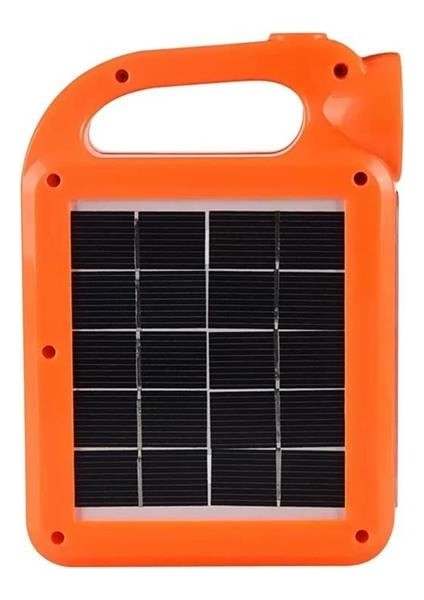 Powermaster HB-6399A Cob Ledli Solarlı 3 Kademeli Işıldak Fener (Ampül Dahil) (Om-20)