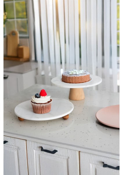 Mermer 4'lü Çeyizlik Sunum Tabak Seti fiyatları