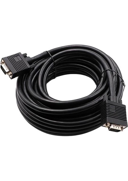 Philips SWV6139H/93 Siyah 3+6 Erkek-Erkek 15 Pin 10 Metre VGA Kablo