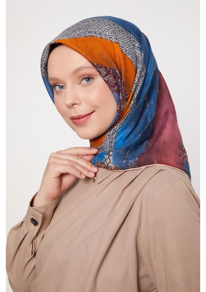 Fuşya Pamuk Eşarp