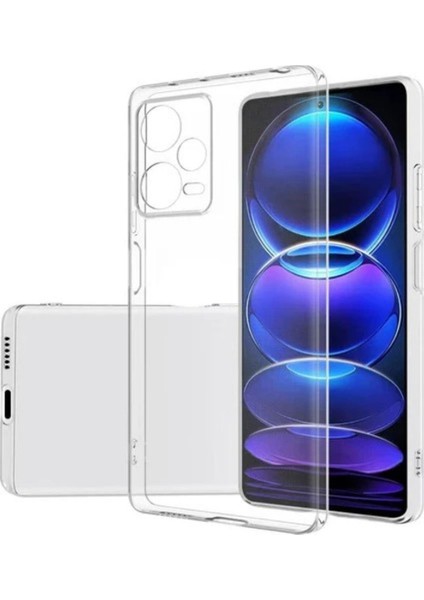 Xiaomi Redmi Note 12 Pro Kılıf Transparent Soft Şeffaf