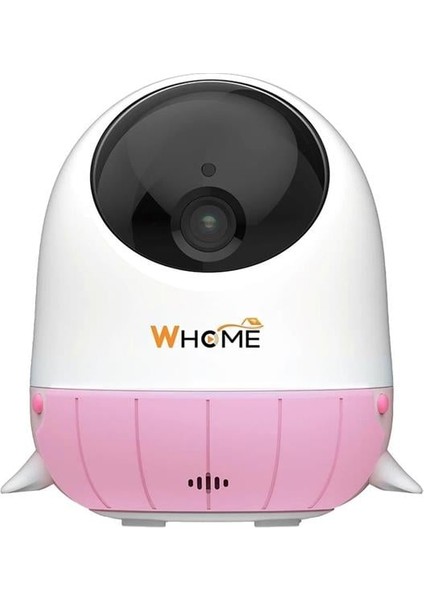Whome Yapay Zeka Destekli 2k Ptz Gece Görüşlü Pembe Wifi Bebek Güvenlik Kamerası (128 GB Tf Kart Destekli)