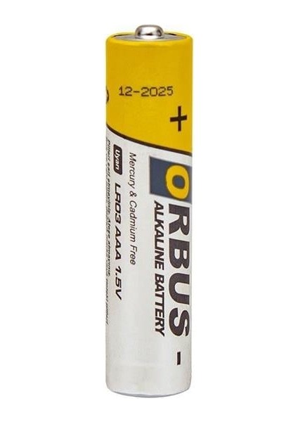Orbus ORB-LR03-4B 1.5V Aaa 60 Adet Alkalin Ince Kalem Pil fiyatları