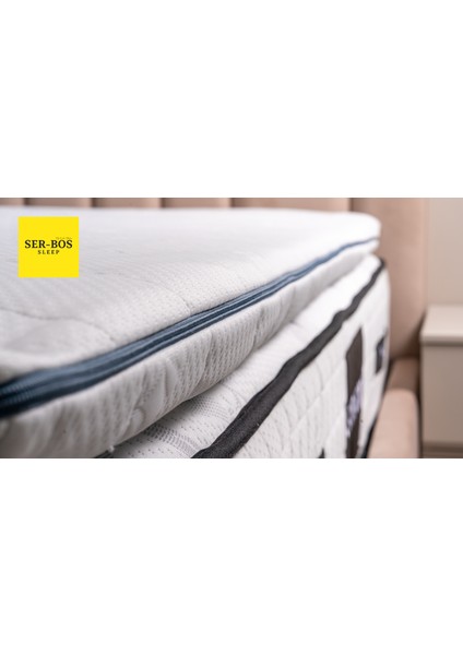 Super Soft 7 cm Visco Ortopedik Yatak Pedi & Yatak Şiltesi Yıkanabilir Yatak Pedi Şiltesi %100 Visco 80X180