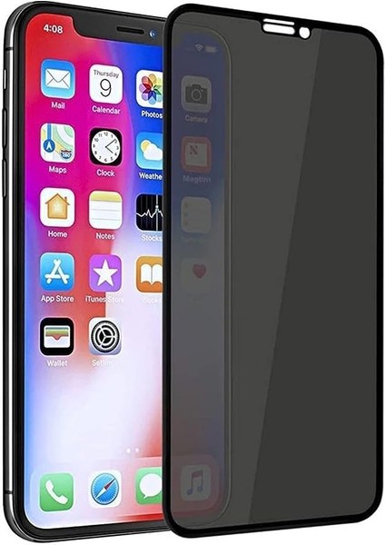 Es iPhone 15 Gizli Hayalet Ekran Koruyucu, Yandan Görünmeyen Full Ekran Koruyucu Cam, Tam Gizlilik Tam Koruma.