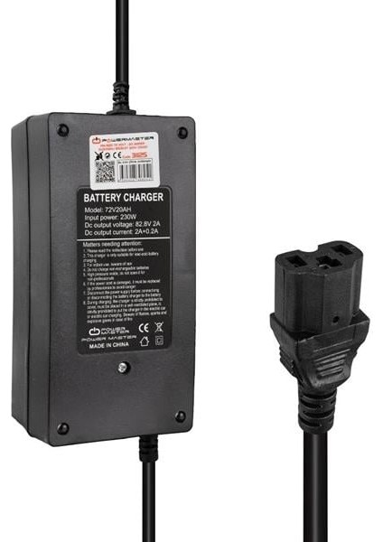 Powermaster PM-31125 72 Volt - 20 Amper C16 Uçlu Elektrikli Bisiklet Şarj Cihazı