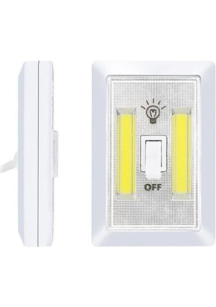 Powermaster Portatif Duvar ve Dolap Içi Ledli Kare Işıldak