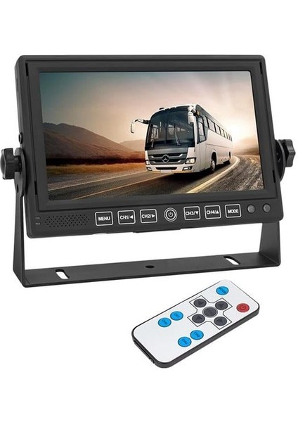 Powermaster Dokunmatik Tuş Takım Quad 4 Yollu (4 E Bölünebilen 7 Ekran) Araç Monitör
