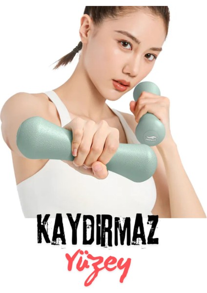 Pro Neoprene Dambıl Seti 1 kg x 2 Adet Pembe- Premium Kalite