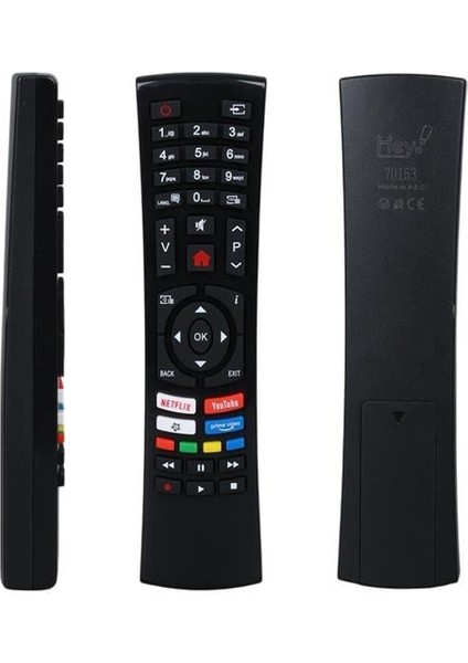 Hey Küçük Kalıp Toshiba Ct-8528 Netflix Youtube Rakuten Tv Tuşlu Lcd Led Tv Kumanda