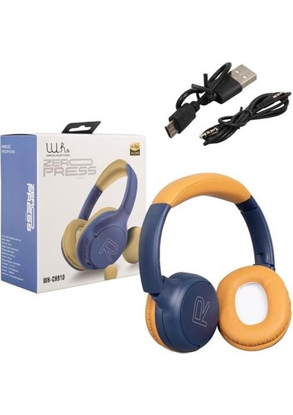 Magicvoice WH-CH910 Kablosuz Bluetooth Kulaküstü Tasarım Kulaklık
