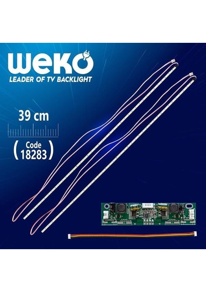 39,5'' Inch Universal E-Led 7020 LED 390MM 360-450MA 48-51V Çift Led-Sürücü-Kablo Takımı