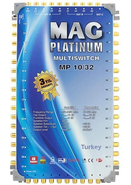 Mag Platinum 10-32 Sonlu Uydu Santrali