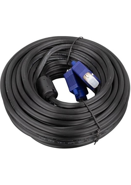 Powermaster VGA-155 Erkek-Erkek 3+6 15 Pin 5 Metre VGA Kablo