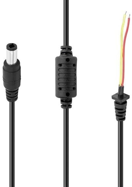 Notebook Adaptör Kablosu Jacklı 6.3x3.0 Uç