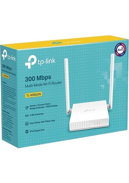 Tp-Link TL-WR820N 300 Mbps 2 Port Kablosuz Router fırsatları