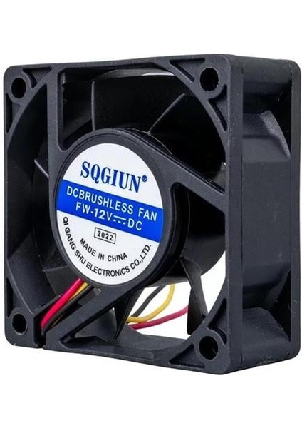 Powermaster IC-216 Fırçasız Dc Fan 60X60X25MM 12 Volt 3 Pin (Seri 2)