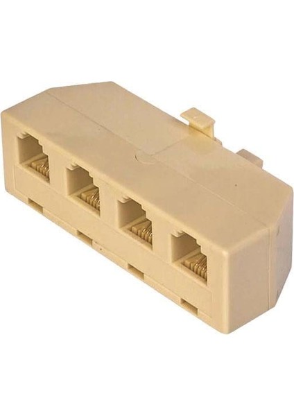 Telefon Dağıtıcı 1 Erkek / 4 Dişi Elektromer