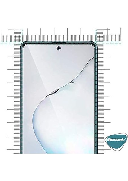 Samsung Galaxy Note 10 Lite Temperli Cam Ekran Koruyucu