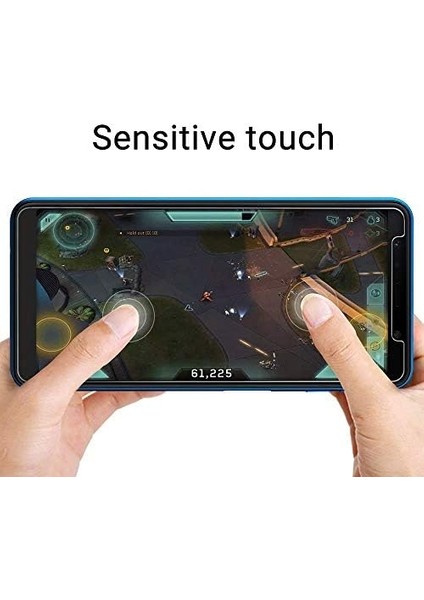 Conners Samsung Galaxy A7 2018 Şeffaf Silikon + Cam Ekran Koruyucu