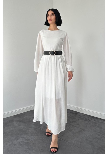 Ekru Felicita Elbise