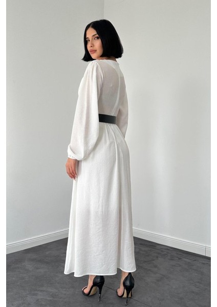 Ekru Felicita Elbise modelleri