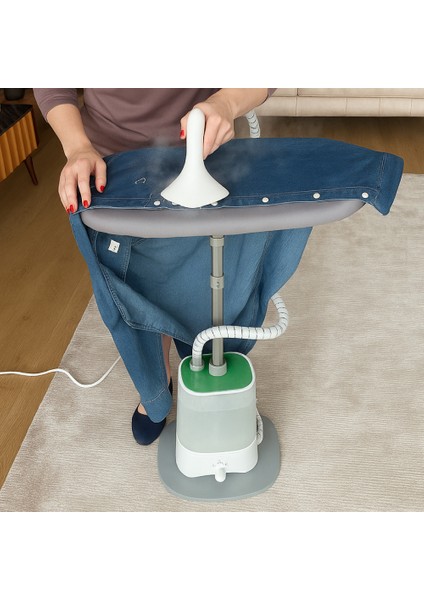 GS1321-BJ Dikey Ütü – 1800W Güç, Paslanmaz Çelik Başlık, 50 Saniyede Hazır