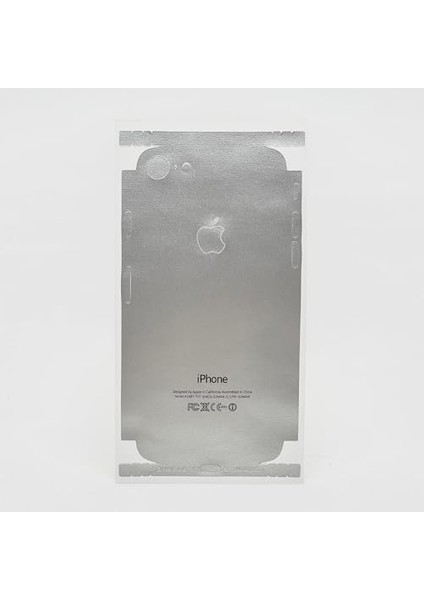 iPhone 6 / 6s Uyumlu Tam Koruma Çizilmez 3m Full Body Kaplama (Gri)