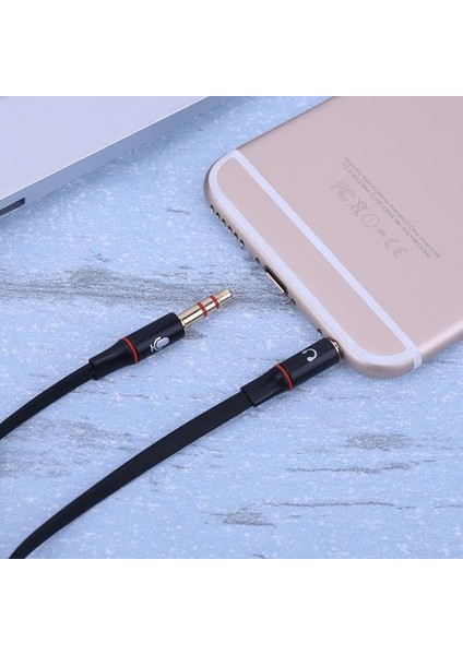 Mikrofon Çevirici Ayırıcı Switch Splitter 3.5mm