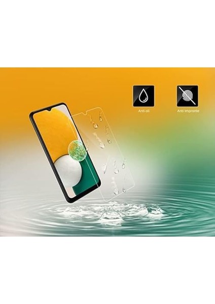 Es Samsung Galaxy A06 ile Uyumlu Ekran Koruyucu Temperli Cam Film Hd Kalite Görüntü Darbe Dayanıklı Ekran Koruyucu Cam