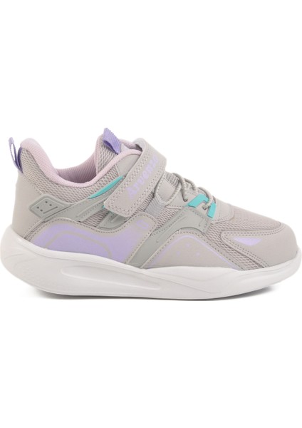 Buz Lila Cırtlı Kız Çocuk Spor Ayakkabı 330 F