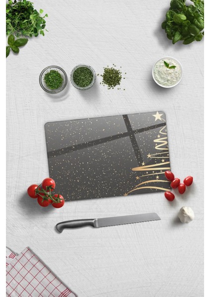 Cam Kesme Tahtası - Cam Kesme Tablası | Yeni Yıl Füme | 20CM x 30CM fiyatları