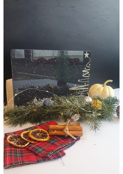 Cam Kesme Tahtası - Cam Kesme Tablası | Yeni Yıl Füme | 20CM x 30CM modelleri