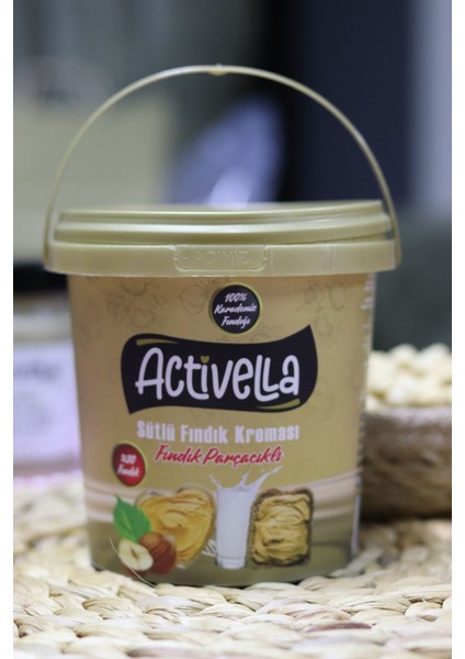 Sütlü Fındık Kreması Parçacıklı 800gr %30 Fındıklı x 2