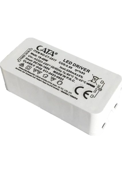 Driver (18W ~ 40W Sıva Üstü )