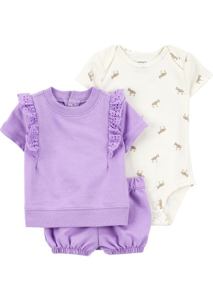 Kız Çocuk Bebek Alt Üst Set