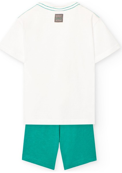 Araçlar Baskılı Erkek Çocuk 2'li Şort Set fiyatları