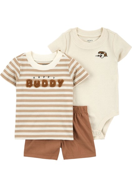 Erkek Bebek Alt Üst Set