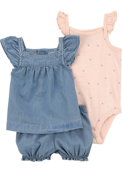 Kız Çocuk Bebek Alt Üst Set