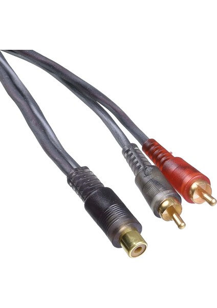 Oto Amfi Y Kablo 1 Dişi 2 Erkek Rca Kablo Slikonlu Anfi Kablo 1 Adet fiyatları