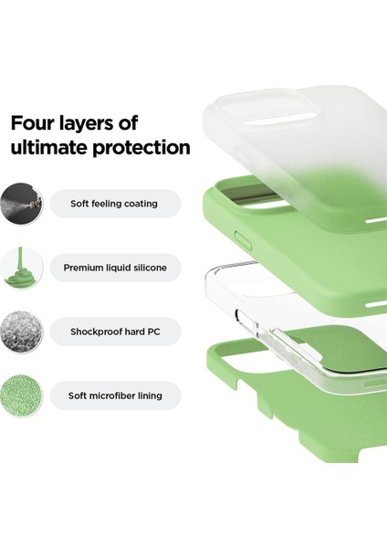 iPhone 15 Pro Max Kılıf Nano Lansman Silikon Kapak