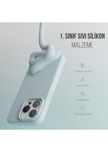 iPhone 15 Pro Max Kılıf Nano Lansman Silikon Kapak
