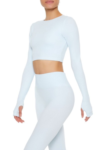 Dikişsiz Sırt Detaylı Tişört