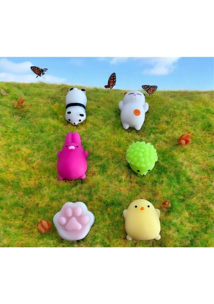 10 Adet Sukuşi Hayvan Figürü Squishy (Istediğiniz Figürleri Seçebilirsiniz)