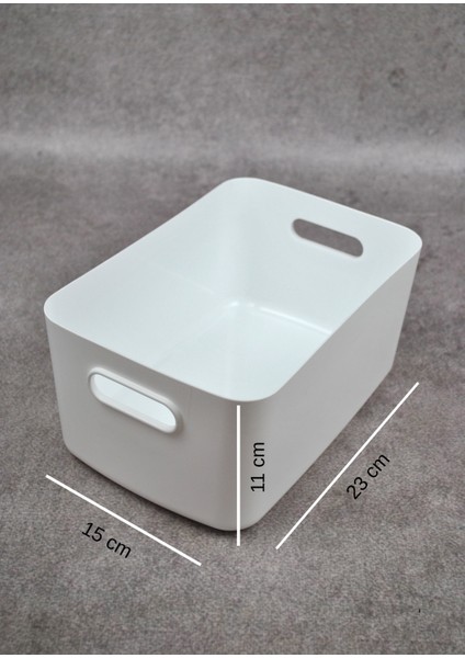 Dolap Içi Düzenleyici Sepet / Dekoratif Saklama Kutusu/ Banyo ve Mutfak ORGANIZER25CMX15CMX10CM fiyatları