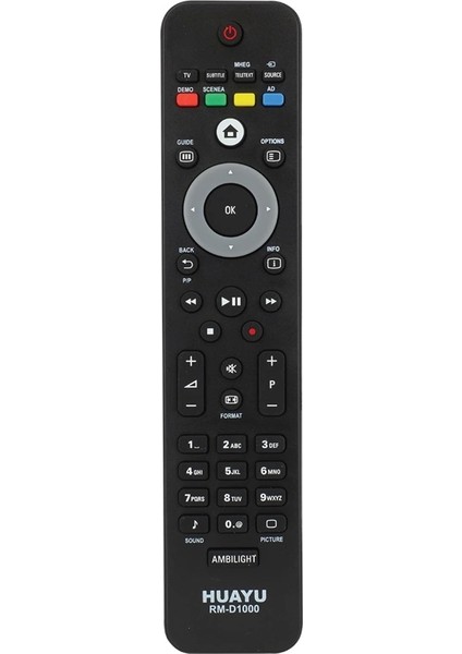 Huayu Kl Phılıps RM-D1000 Smart/ambılıght Tuşlu Lcd-Led Tv Kumandası Blisterli