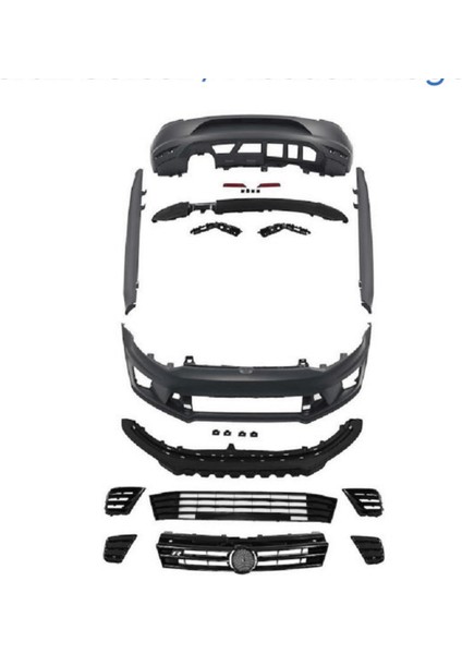 Tampon Seti Komple (Ön-Arka-Yan) Sissiz – Bk Pwrc-S1– Volkswagen Polo Wrc 09-18 Arası Uyumlu