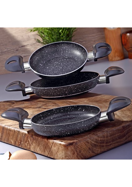 Montella Vivo 3'lü Sahan Set (14-16-18 Cm)