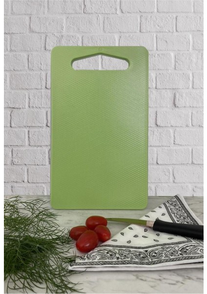 Kesme Tahtası Plastik Yeşil 14X24 cm